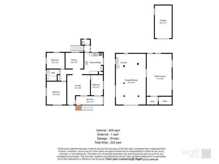 Floorplan of Homely house listing, 131 Church Road, Zillmere QLD 4034