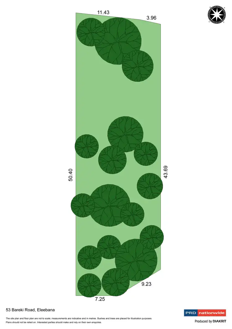 Floorplan of Homely land listing, 53 Bareki Road, Eleebana NSW 2282
