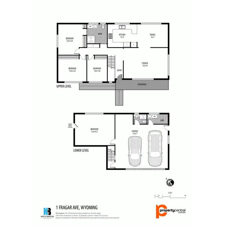Floorplan of Homely house listing, 34 Gregory Street, Wyoming NSW 2250