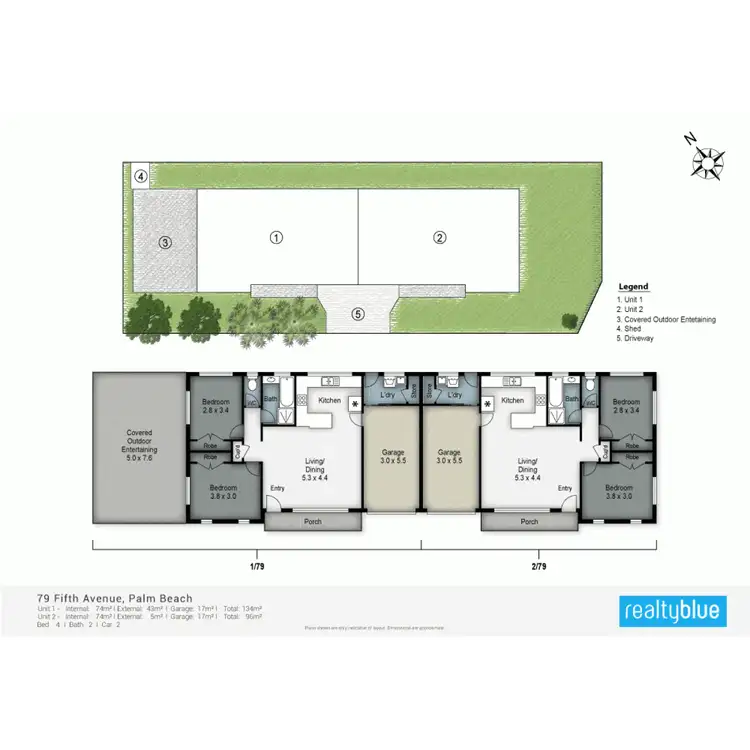 Floorplan of Homely house listing, 79 Fifth Avenue, Palm Beach QLD 4221