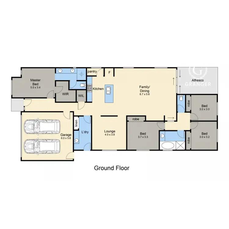 Floorplan of Homely house listing, 13 Seahaven Way, Safety Beach VIC 3936