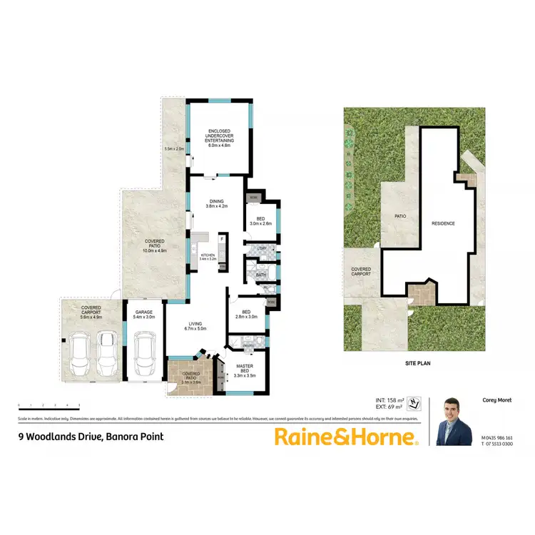 Floorplan of Homely house listing, 9 Woodlands Drive, Banora Point NSW 2486