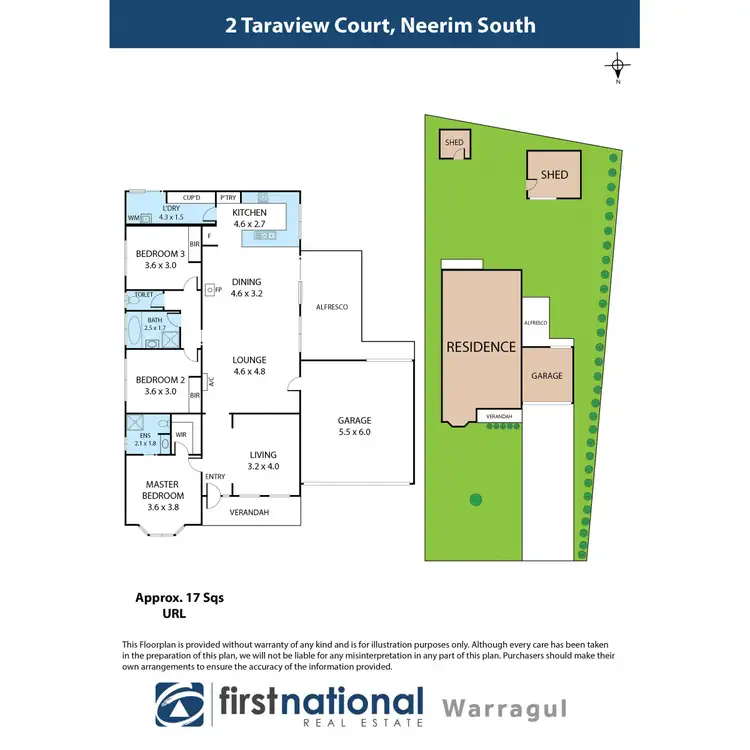 Floorplan of Homely house listing, 2 Taraview Court, Neerim South VIC 3831