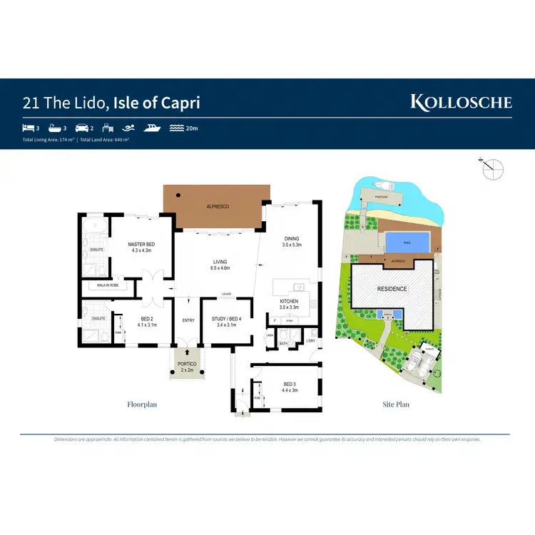 Floorplan of Homely house listing, 21 The Lido, Isle Of Capri QLD 4217