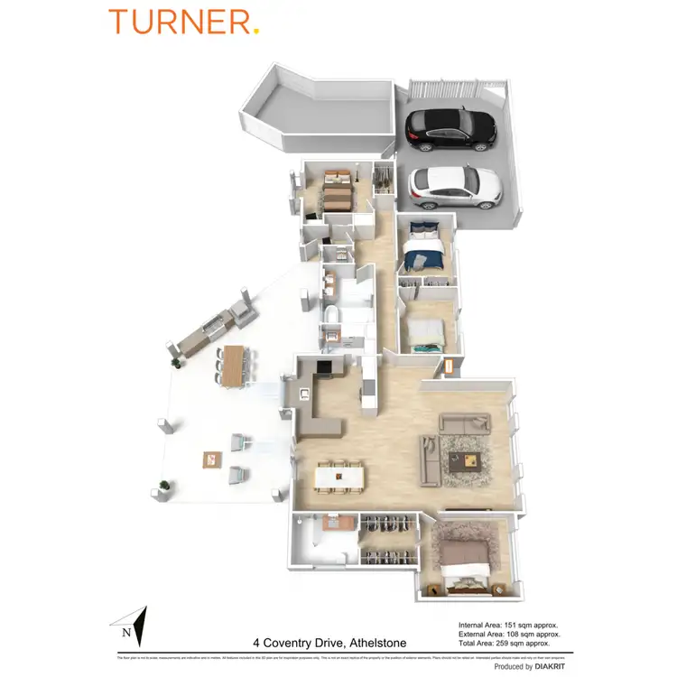 Floorplan of Homely house listing, 4 Coventry Drive, Athelstone SA 5076