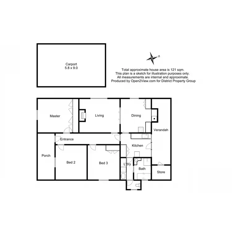 Floorplan of Homely house listing, Address available on request