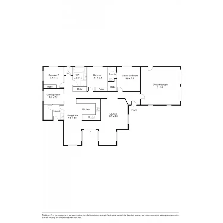 Floorplan of Homely house listing, 44 Crawford Drive, Dundowran QLD 4655