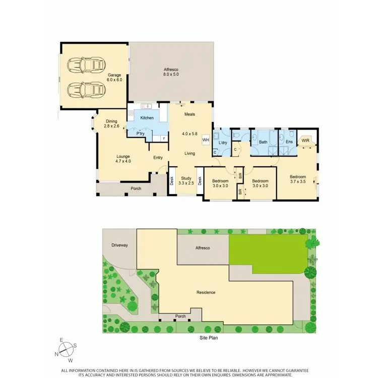 Floorplan of Homely house listing, 12 Deborah Court, Skye VIC 3977