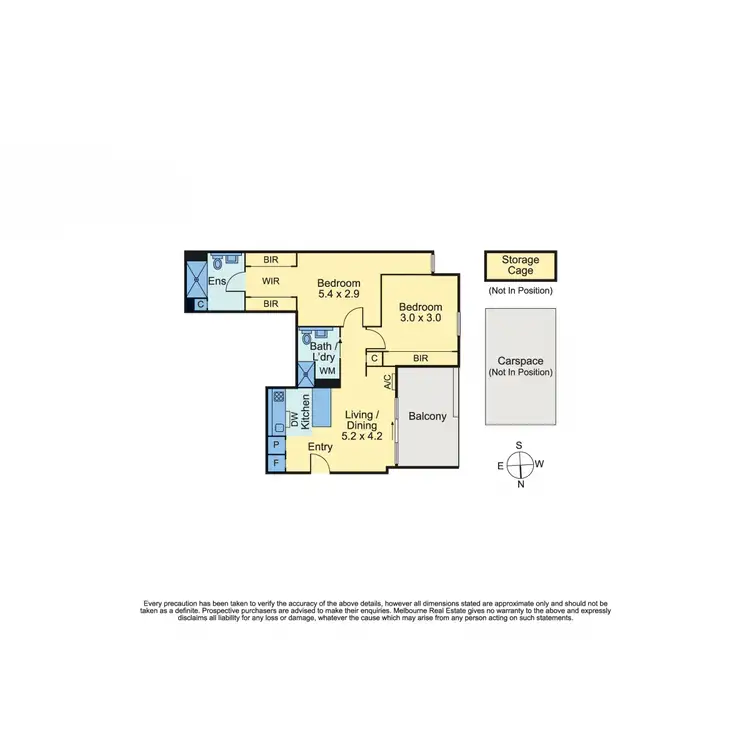 Floorplan of Homely apartment listing, 201/2 Tweed Street, Hawthorn VIC 3122