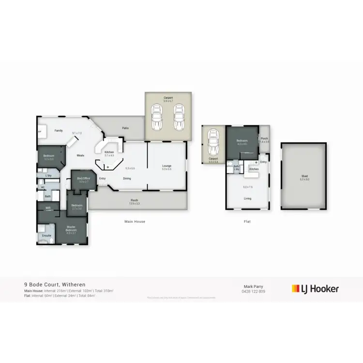 Floorplan of Homely house listing, 9-11 Bode Court, Witheren QLD 4275