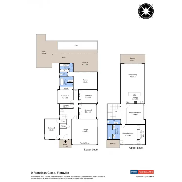 Floorplan of Homely house listing, 9 Franciska Close, Floraville NSW 2280