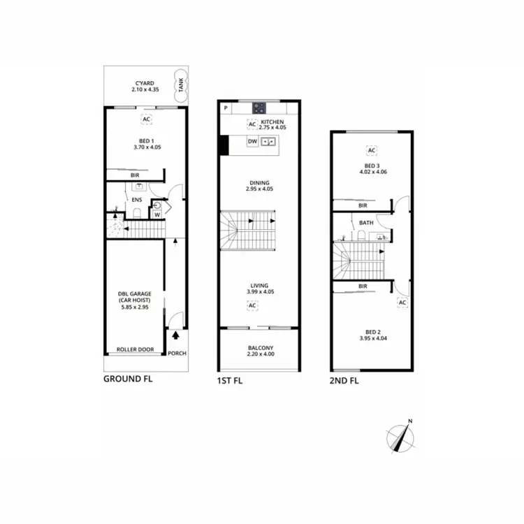 Floorplan of Homely house listing, 6/3 Little Grenfell Street, Kent Town SA 5067