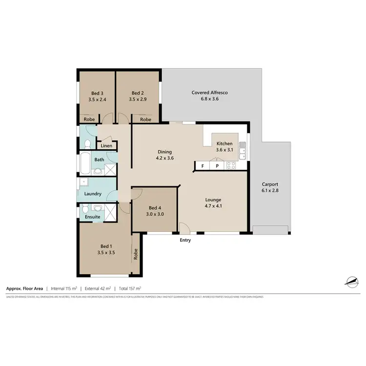 Floorplan of Homely house listing, 32 Gumview Close, Regents Park QLD 4118
