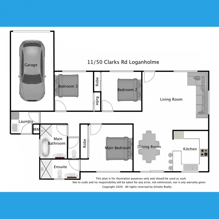 Floorplan of Homely house listing, 11/50 Clarks Road, Loganholme QLD 4129
