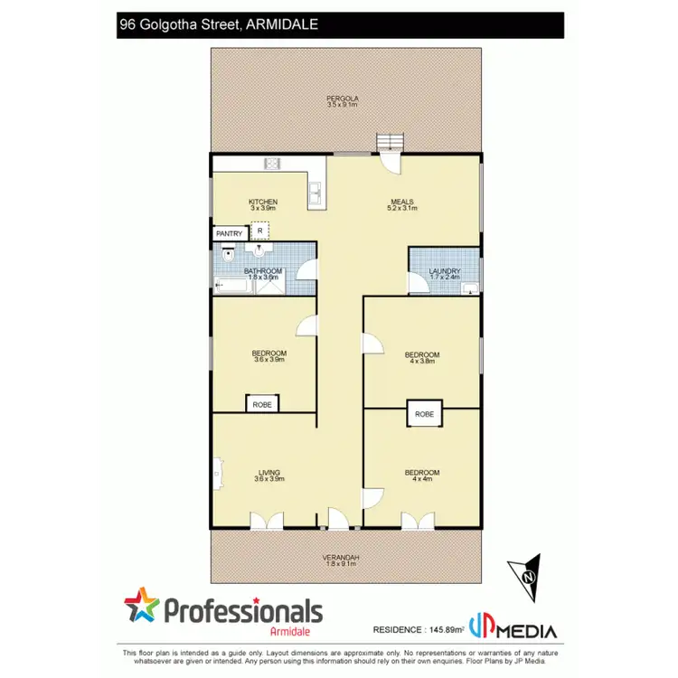 Floorplan of Homely house listing, 96 Golgotha Street, Armidale NSW 2350