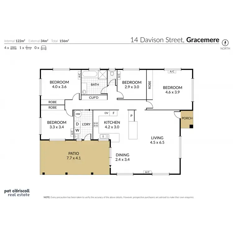 Floorplan of Homely house listing, 14 Davison Street, Gracemere QLD 4702