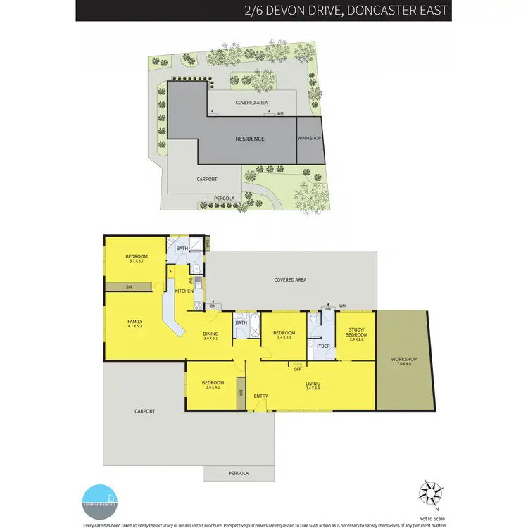 Floorplan of Homely house listing, 2/6 Devon Drive, Doncaster East VIC 3109