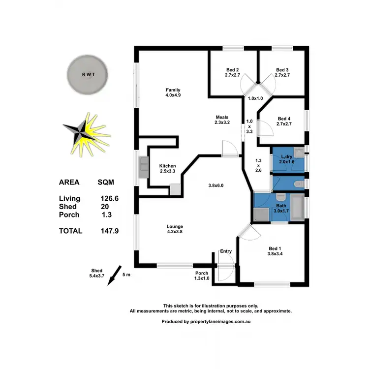 Floorplan of Homely house listing, 22a Olivedale Street, Birdwood SA 5234