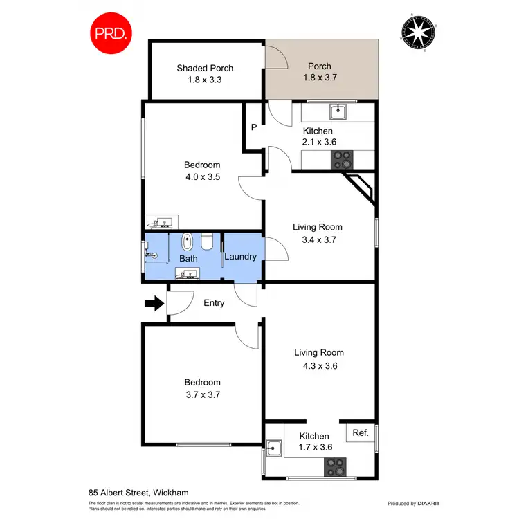 Floorplan of Homely house listing, 85 Albert Street, Wickham NSW 2293