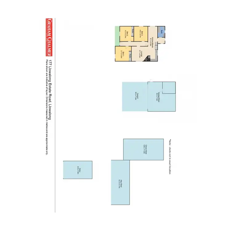 Floorplan of Homely house listing, 177 Llowalong Estate Road, Llowalong VIC 3862