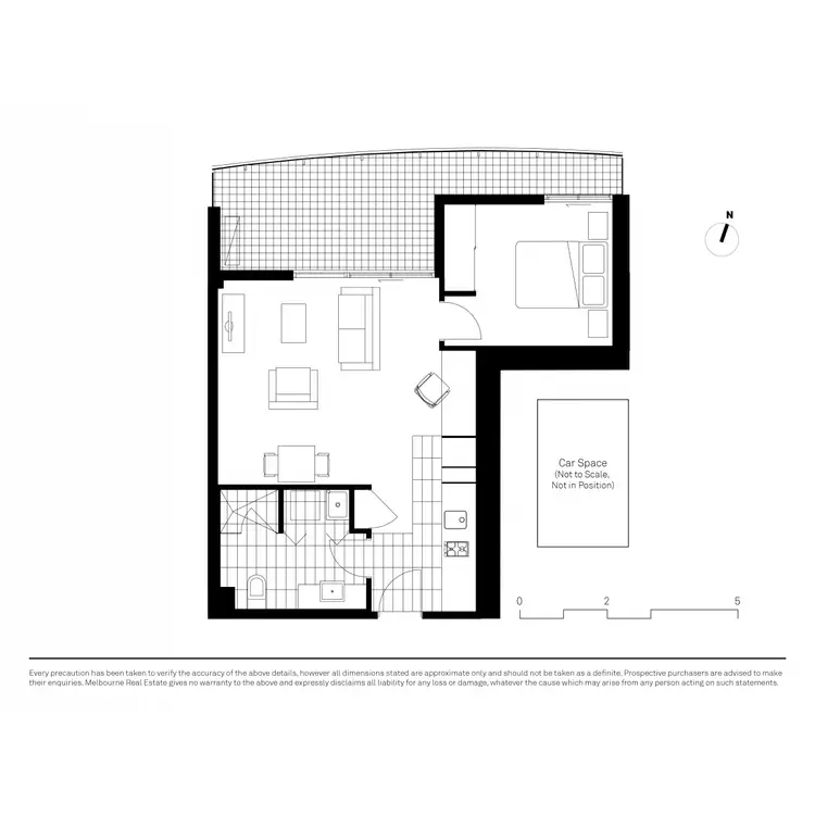 Floorplan of Homely apartment listing, 1514/8 Marmion Place, Docklands VIC 3008