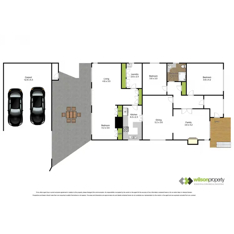 Floorplan of Homely house listing, 100 Princes Street, Traralgon VIC 3844