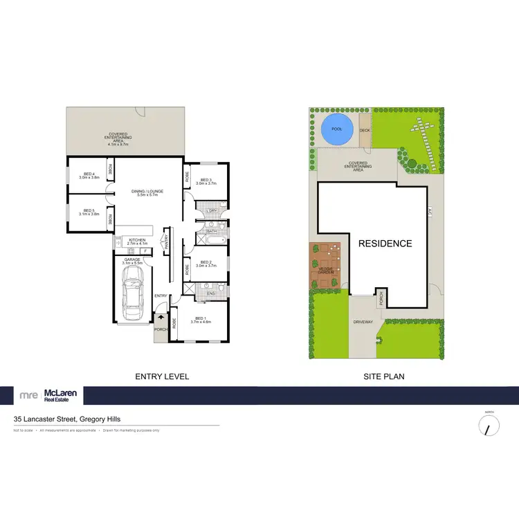 Floorplan of Homely house listing, 35 Lancaster Street, Gregory Hills NSW 2557