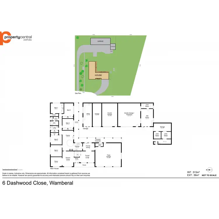 Floorplan of Homely rural property listing, 6 Dashwood Close, Wamberal NSW 2260