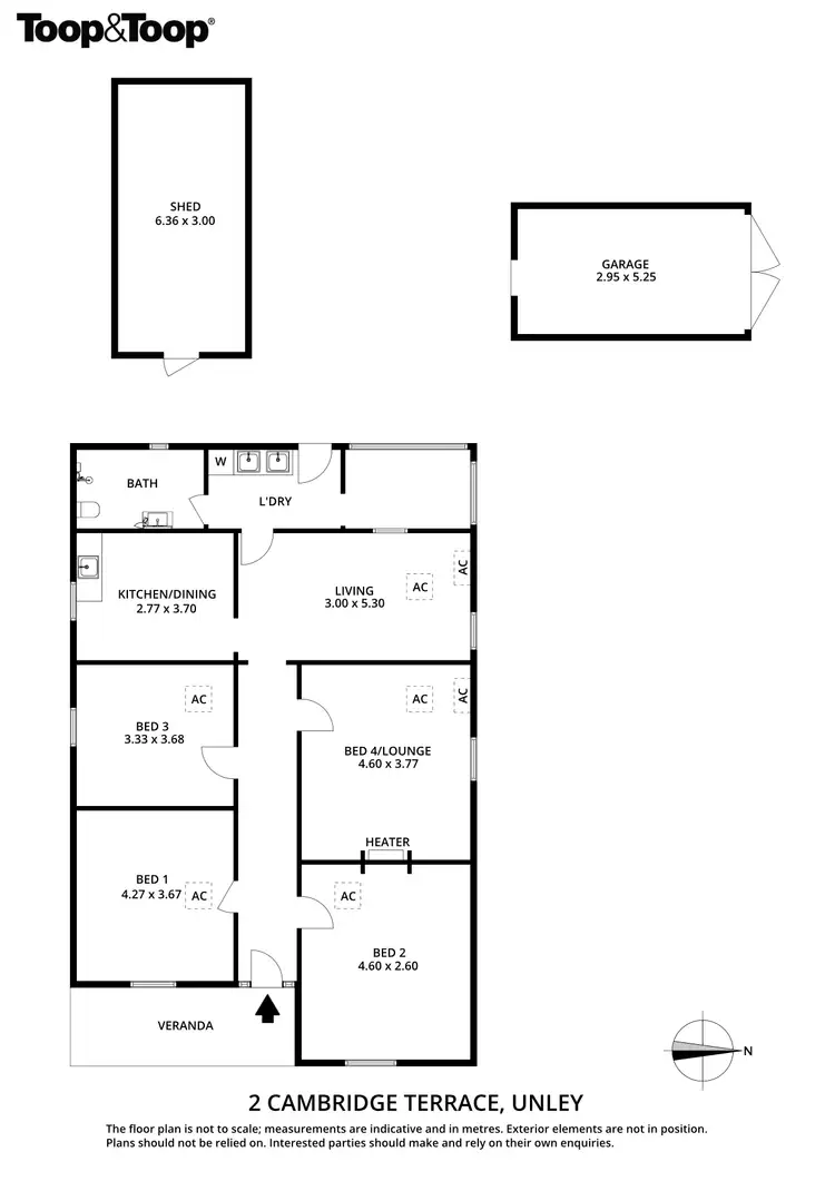 Floorplan of Homely house listing, 2 Cambridge Terrace, Unley SA 5061