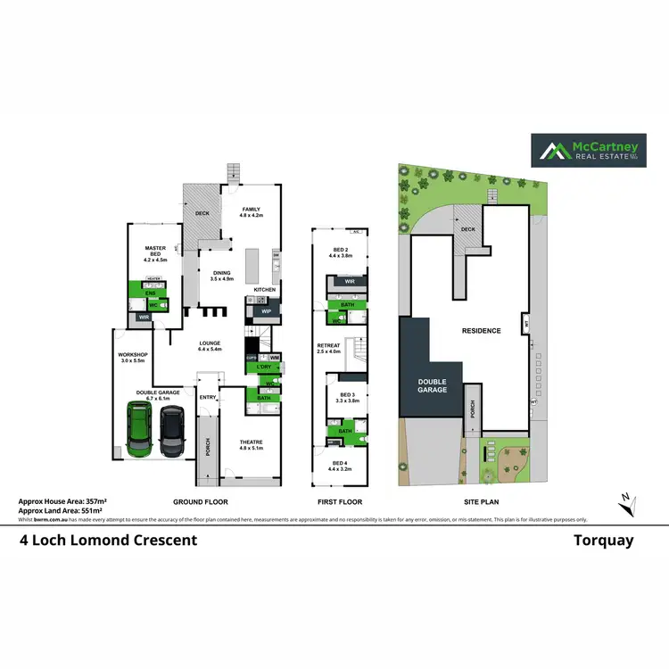 Floorplan of Homely house listing, 4 Loch Lomond Crescent, Torquay VIC 3228