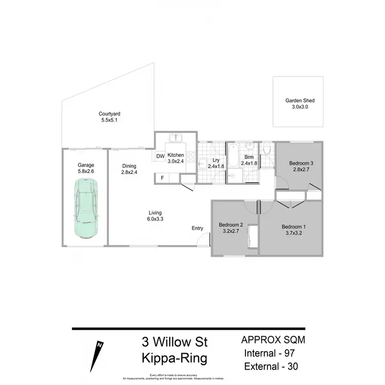 Floorplan of Homely house listing, 3 Willow Street, Kippa-ring QLD 4021