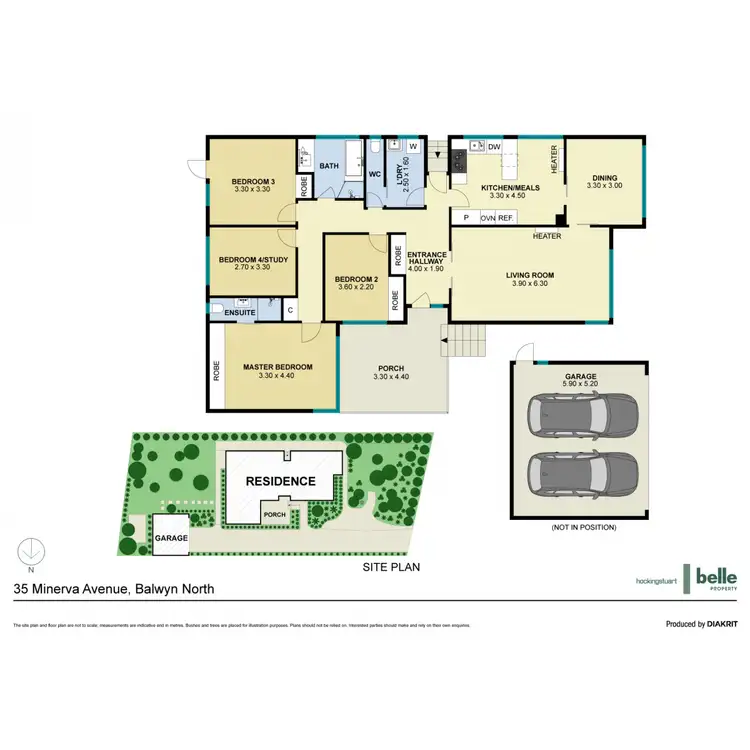 Floorplan of Homely house listing, 35 Minerva Avenue, Balwyn North VIC 3104