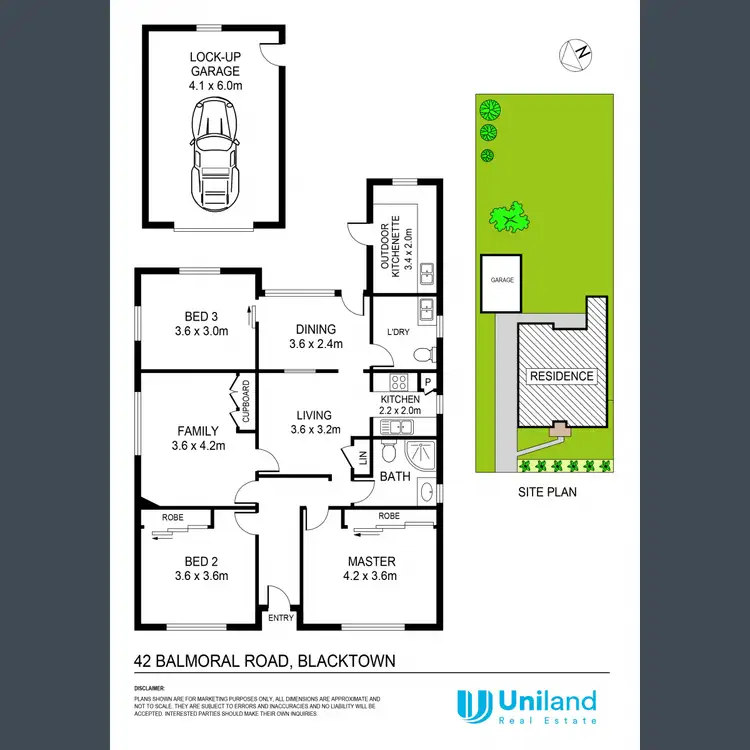 Floorplan of Homely house listing, 42 Balmoral Road, Blacktown NSW 2148