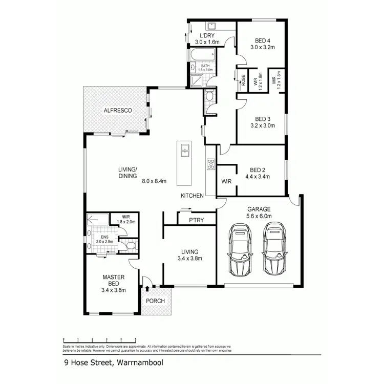 Floorplan of Homely house listing, 9 Hose Street, Warrnambool VIC 3280