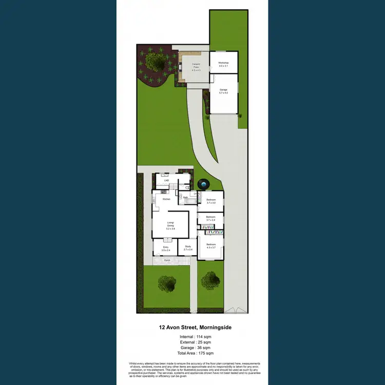 Floorplan of Homely house listing, 12 Avon Street, Morningside QLD 4170
