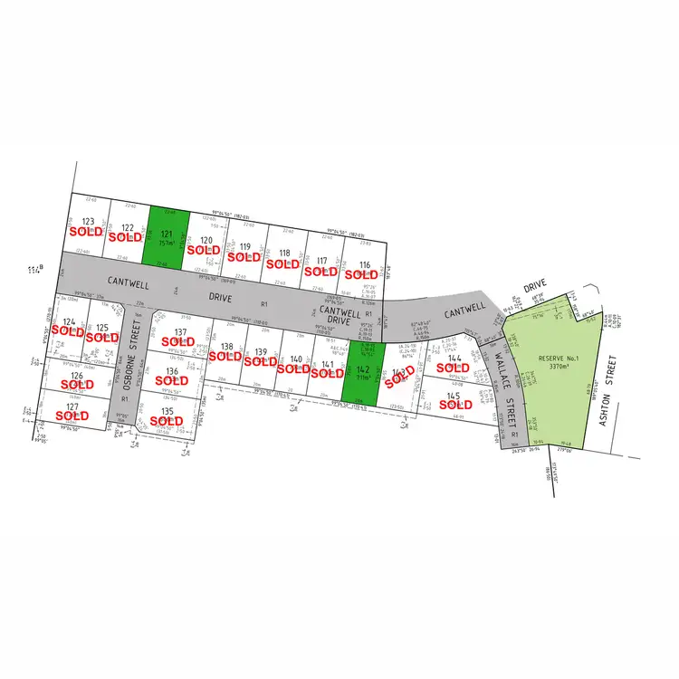 Floorplan of Homely land listing, LOT 121 Cantwell Drive, Sale VIC 3850