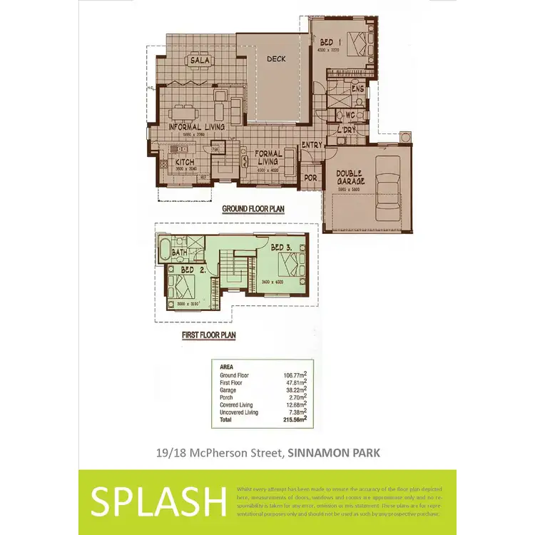 Floorplan of Homely townhouse listing, 19/18 McPherson Road, Sinnamon Park QLD 4073
