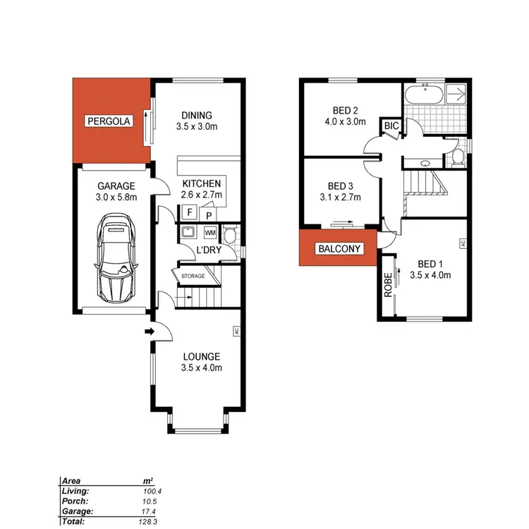 Floorplan of Homely house listing, 3 St Michaels Circuit, Oakden SA 5086