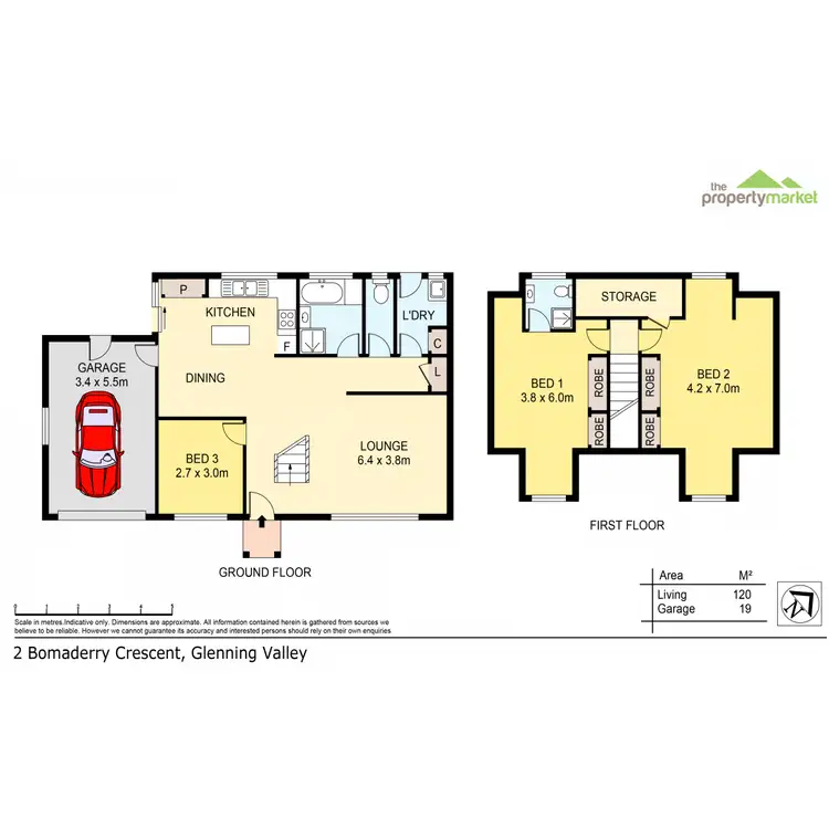 Floorplan of Homely house listing, 2 Bomaderry Crescent, Glenning Valley NSW 2261