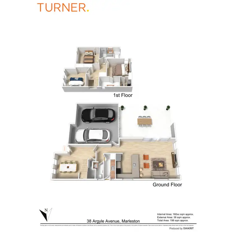 Floorplan of Homely house listing, 38 Argyle Avenue, Marleston SA 5033