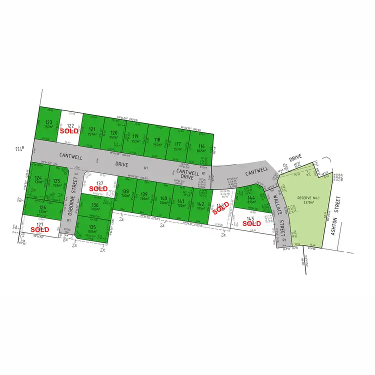 Floorplan of Homely land listing, LOT 122 Cantwell Drive, Sale VIC 3850