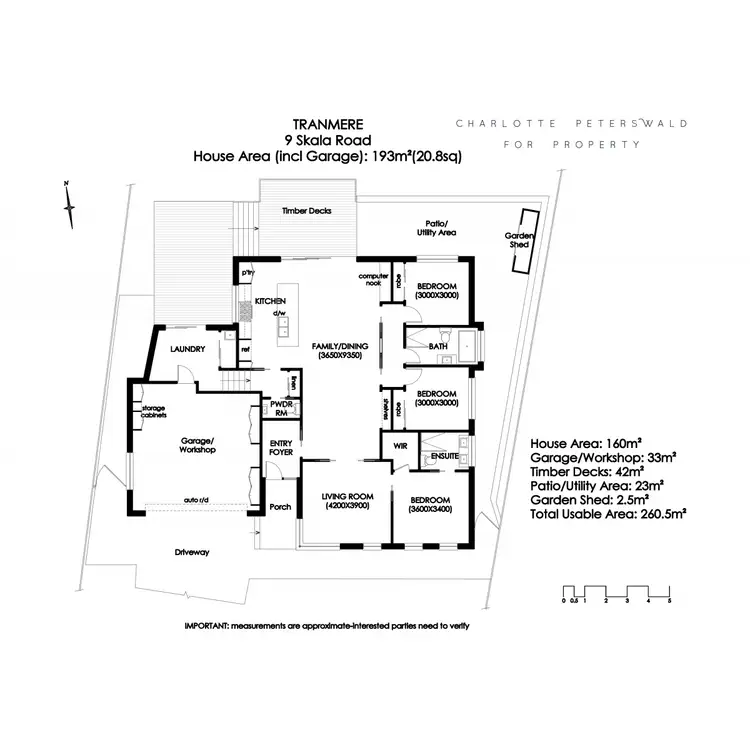 Floorplan of Homely house listing, 9 Skala Road, Tranmere TAS 7018