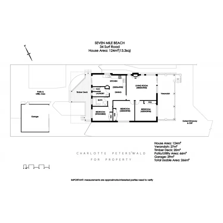 Floorplan of Homely house listing, 34 Surf Road, Seven Mile Beach TAS 7170