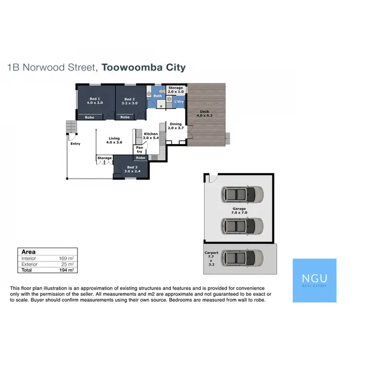 Floorplan of Homely house listing, 1B Norwood Street, Toowoomba City QLD 4350