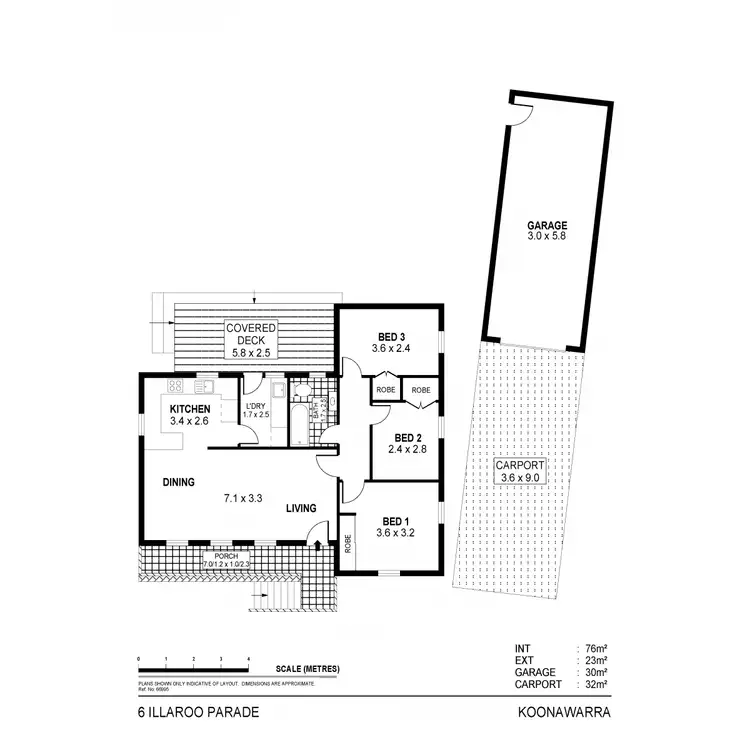 Floorplan of Homely house listing, 6 Illaroo Parade, Koonawarra NSW 2530