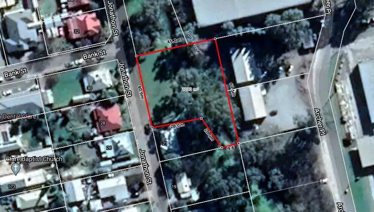 Floorplan of Homely land listing, Lot 20 Jonathon Street, Clare SA 5453