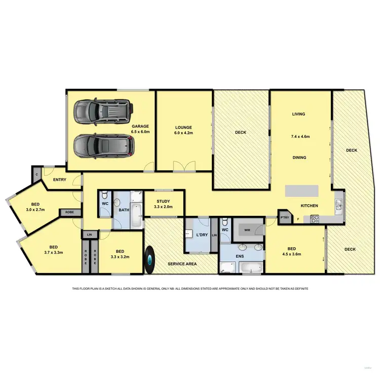 Floorplan of Homely house listing, 40 St Georges Way, Torquay VIC 3228