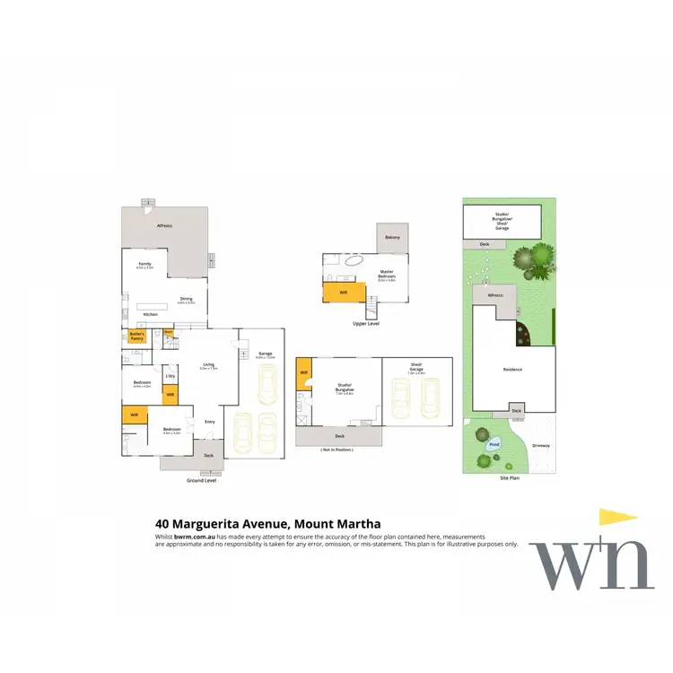 Floorplan of Homely house listing, 40 Marguerita Avenue, Mount Martha VIC 3934