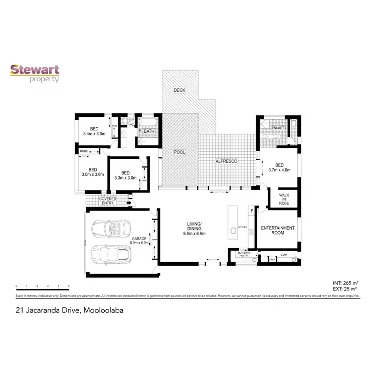 Floorplan of Homely house listing, 21 Jacaranda Drive, Mooloolaba QLD 4557