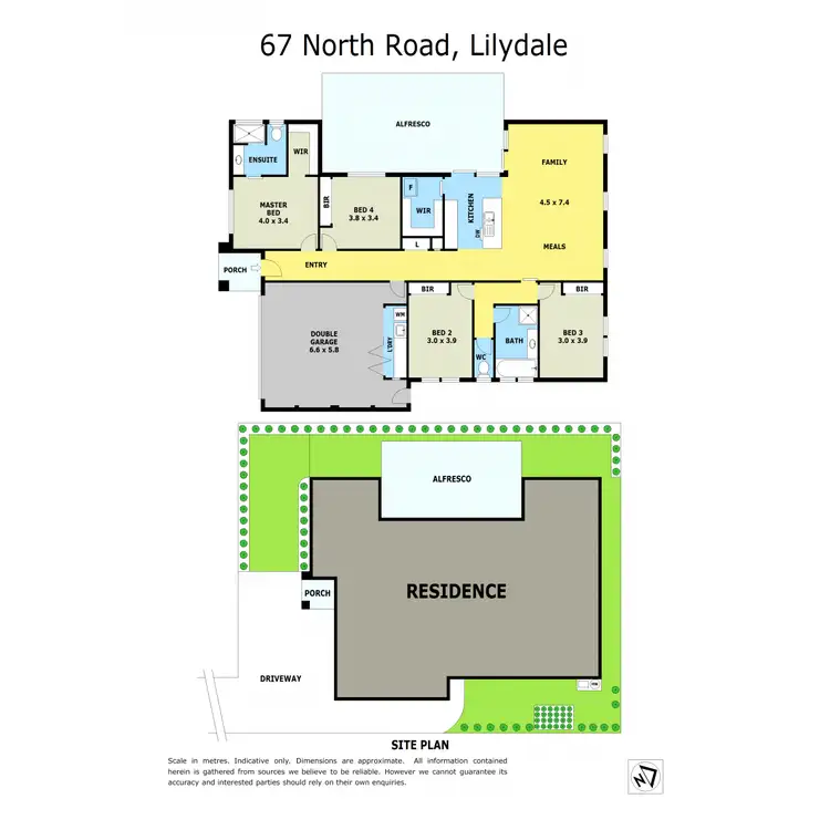 Floorplan of Homely house listing, 67 North Road, Lilydale VIC 3140